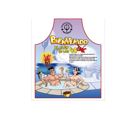Delantal 40 Cumpleaños