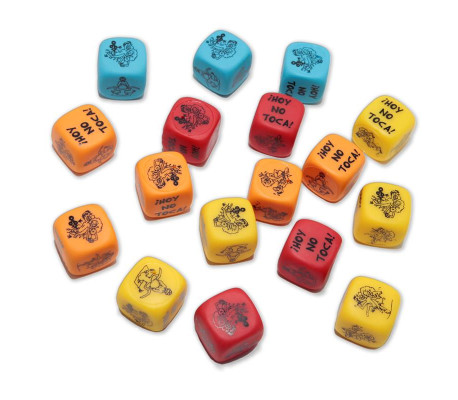 Dados de Postura Colores 1 Unidad