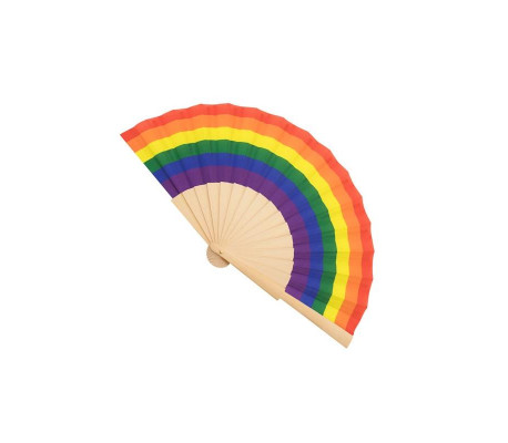 Abanico de Madera LGBT+