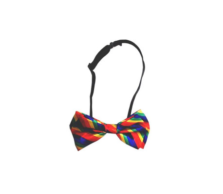 Pajarita con la Bandera LGBT+