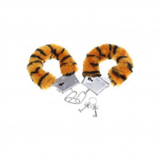 Esposas para Muñecas Forradas de Peluche Tigre