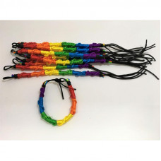 Pulsera/Trenza con Bandera LGBT+