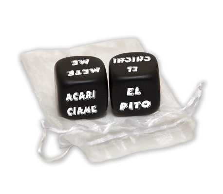 Juego de 2 Dados Bésame