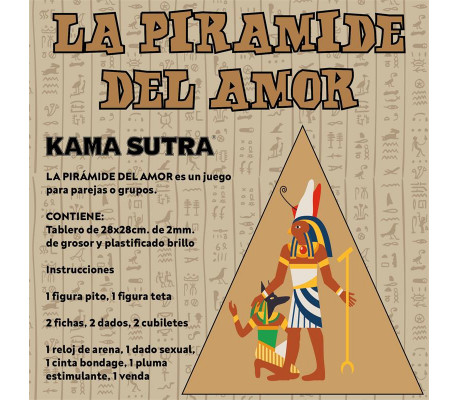 Juego de Mesa la Pirámide del Amor