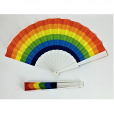 Abanico Plástico Bandera LGBT+