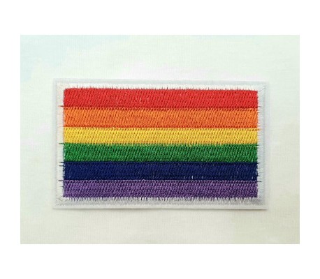 Parche Rectangular Bandera LGBT+