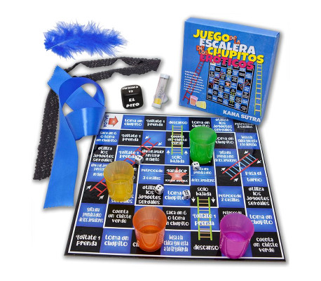 Juego de Mesa la Escalera Erótica Chupito