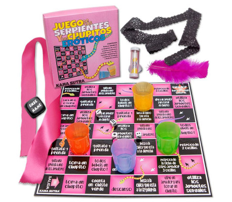 Juego de Mesa la Serpiente Erótica Chupito