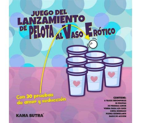Juego de la Pelota al Vaso Erótico