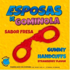 Esposas de Gominola Sabor Fresa Roja