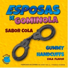 Esposas Negras de Gominola Sabor Cola