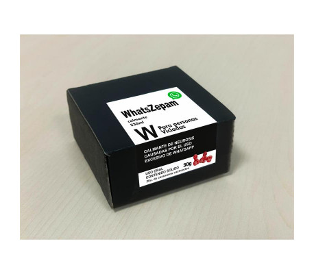 Caja Caramelos Whatszepam 20 und 30gr Cereza