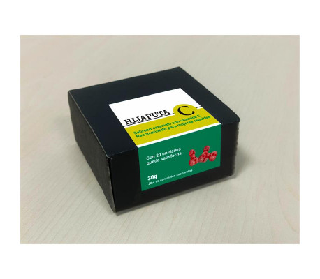 Caja Caramelos Hijaputa C  20 und 30 gr