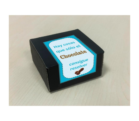 Caja de 8 Bombones Chocolate Puro Forma de Pene