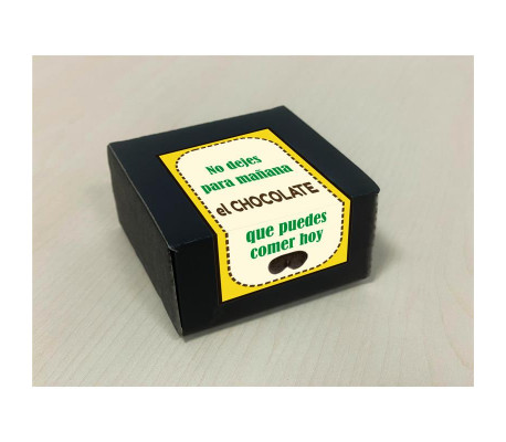 Caja de 8 Bombones Chocolate Puro Forma Pechos