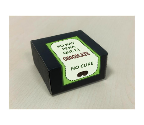 Caja de 8 Bombones Chocolate Puro Forma Pechos