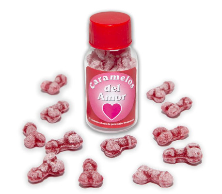 Bote Caramelos Pene  Amor 12 und