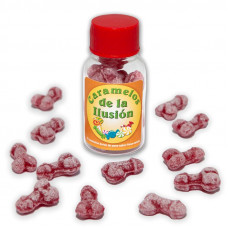 Bote Caramelos Pene Ilusión 12 und