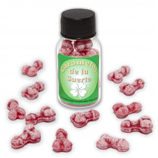 Bote Caramelos Pene Suerte 12 und