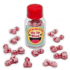 Bote Caramelos Pene Risa 12 und