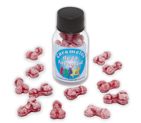 Bote Caramelos Pene Juventud 12 und