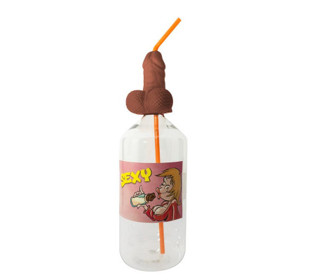 Biberón Personal Pene Mulato 500 ml