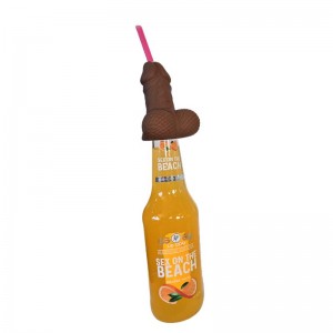 Pajita con Forma de Pene XXL para Botella de 360 ml
