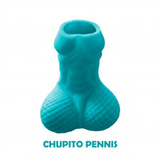 Chupito Forma Pene Color Azul