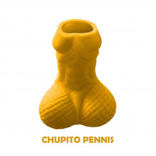 Chupito Forma de Pene color Amarillo