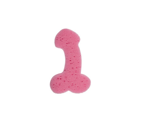 Esponja de Baño de Pene Rosa