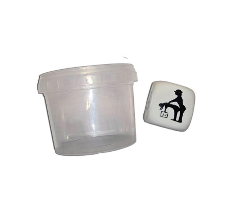 Dado Blanco de Posturas en Bote