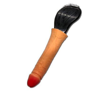 Cepillo para el Pelo con Forma de Pene