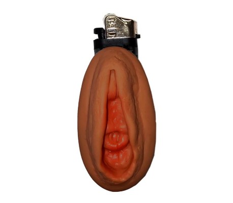 Mechero en Forma de Vagina Mulato
