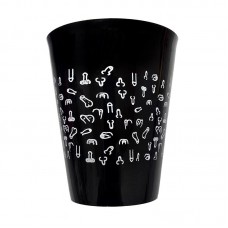 Vaso Plástico Dibujo Penes 500ml