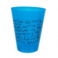 Vaso Plástico Pechos Azul 500ml