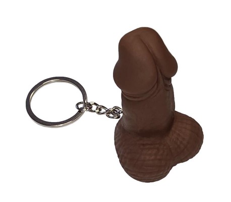 Llavero Silbato Forma de Pene Mulato