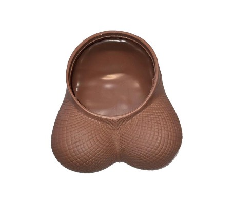 Cuenco Vacia Bolasillos Forma Testiculos Mulato