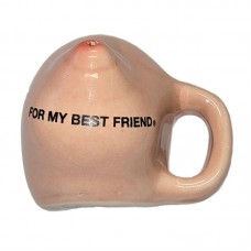 Imán de Jarra de Cerámica Forma de Pecho Imán de Jarra de Cerámica Forma de Pecho