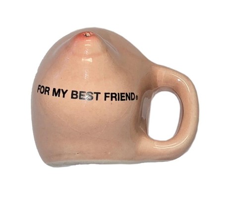 Imán de Jarra de Cerámica Forma de Pecho