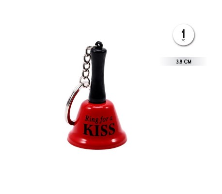 Llavero Mini Campana Ring for a Kiss