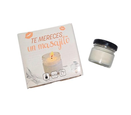Vela Masaje Aroma Fresa
