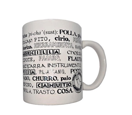Taza Mug Sinonimos Penes 370ml