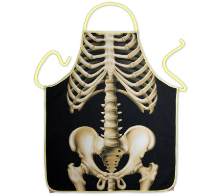 Delantal Esqueleto.