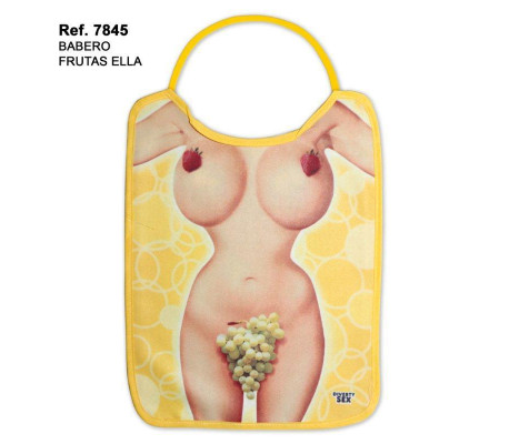 Babero Desnudo Frutas
