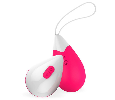 Huevo Vibrador Control Remoto USB Silicona Rosa