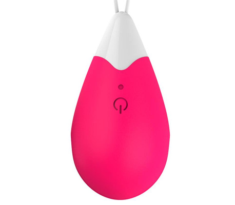 Huevo Vibrador Control Remoto USB Silicona Rosa