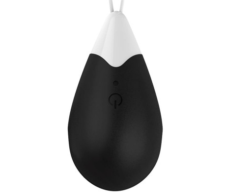 Huevo Vibrador Control Remoto USB Silicona Negro