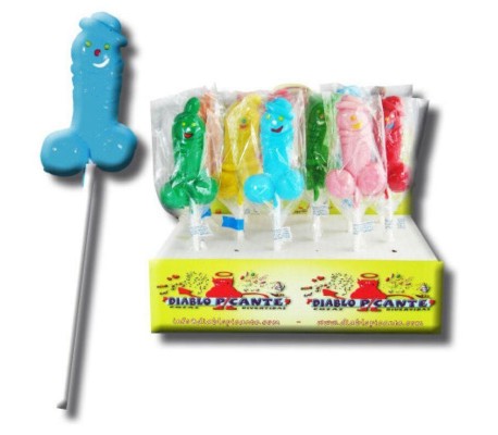 Piruleta Pito con Sonrisa Frutas Aleatorio 1 Unidad