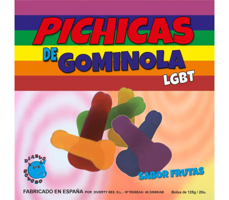 Caja Gominolas Pito Sabor Frutas LGBTQ+