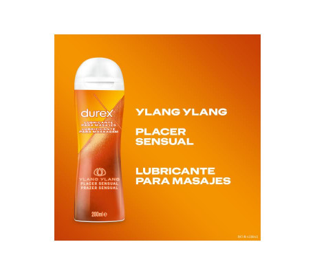Gel de Masaje 2 en 1 Sensual Ylang Ylang 200 ml